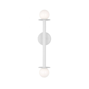 Visual Comfort Studio - KWL1012MWT - Two Light Wall Sconce - Nodes - Matte White