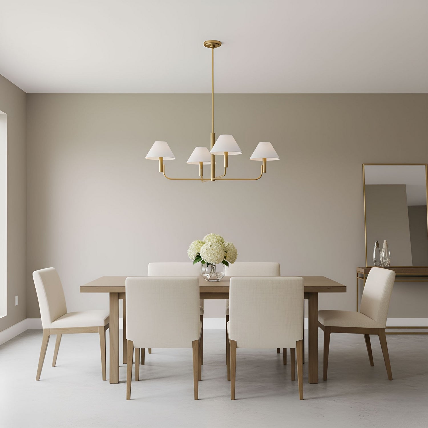 Visual Comfort Studio - SLC1014BBS - Four Light Chandelier - Colfax - Burnished Brass