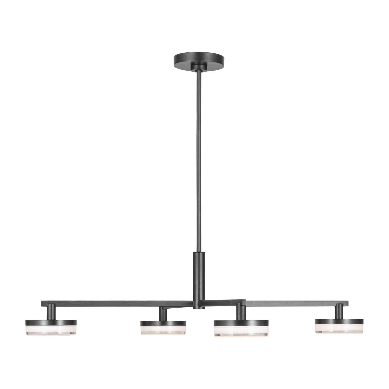 Visual Comfort Studio - SLC1074AI - LED Chandelier - Khan - Aged Iron