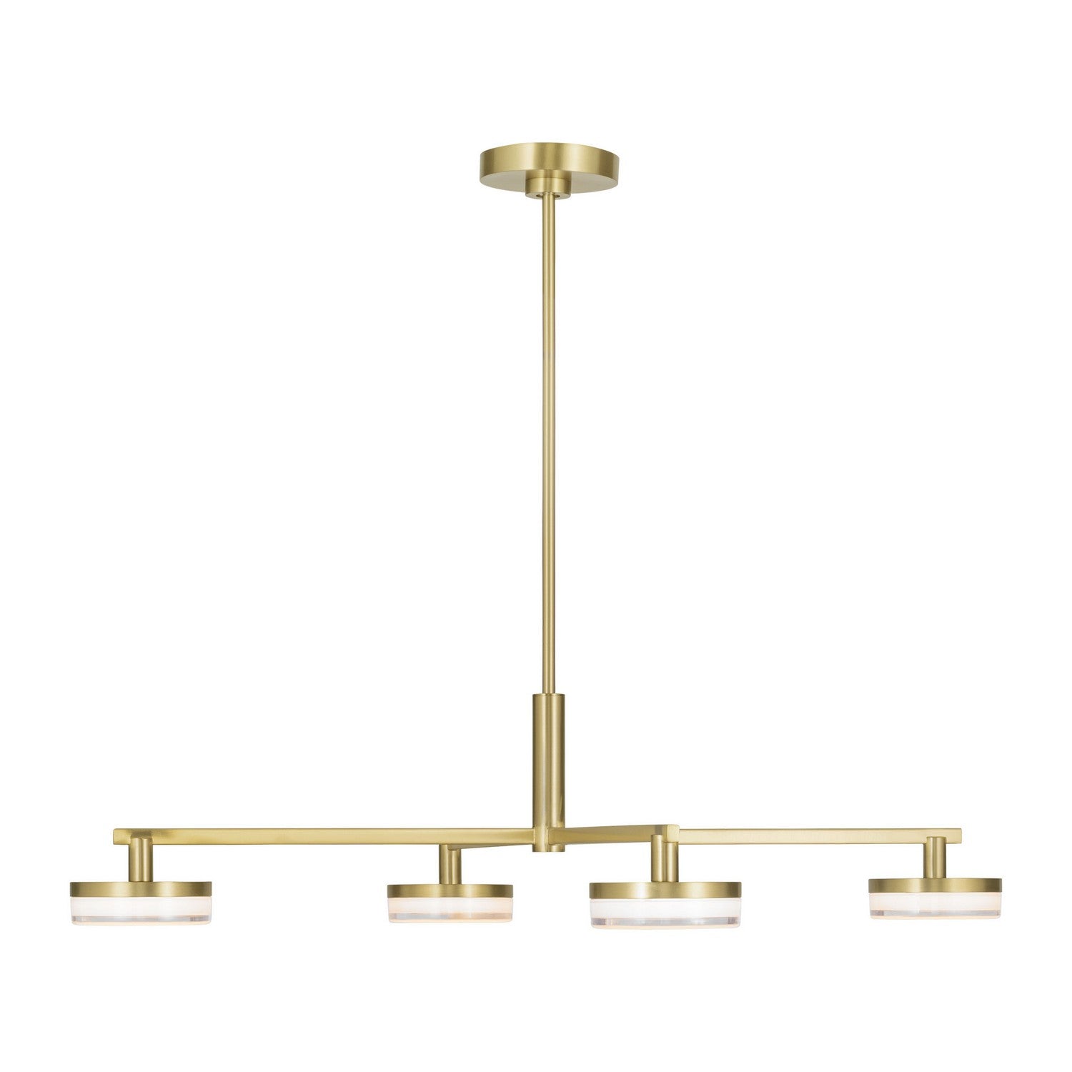 Visual Comfort Studio - SLC1074BBS - LED Chandelier - Khan - Burnished Brass