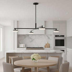Visual Comfort Studio - SLC1084AI - LED Chandelier - Khan - Aged Iron