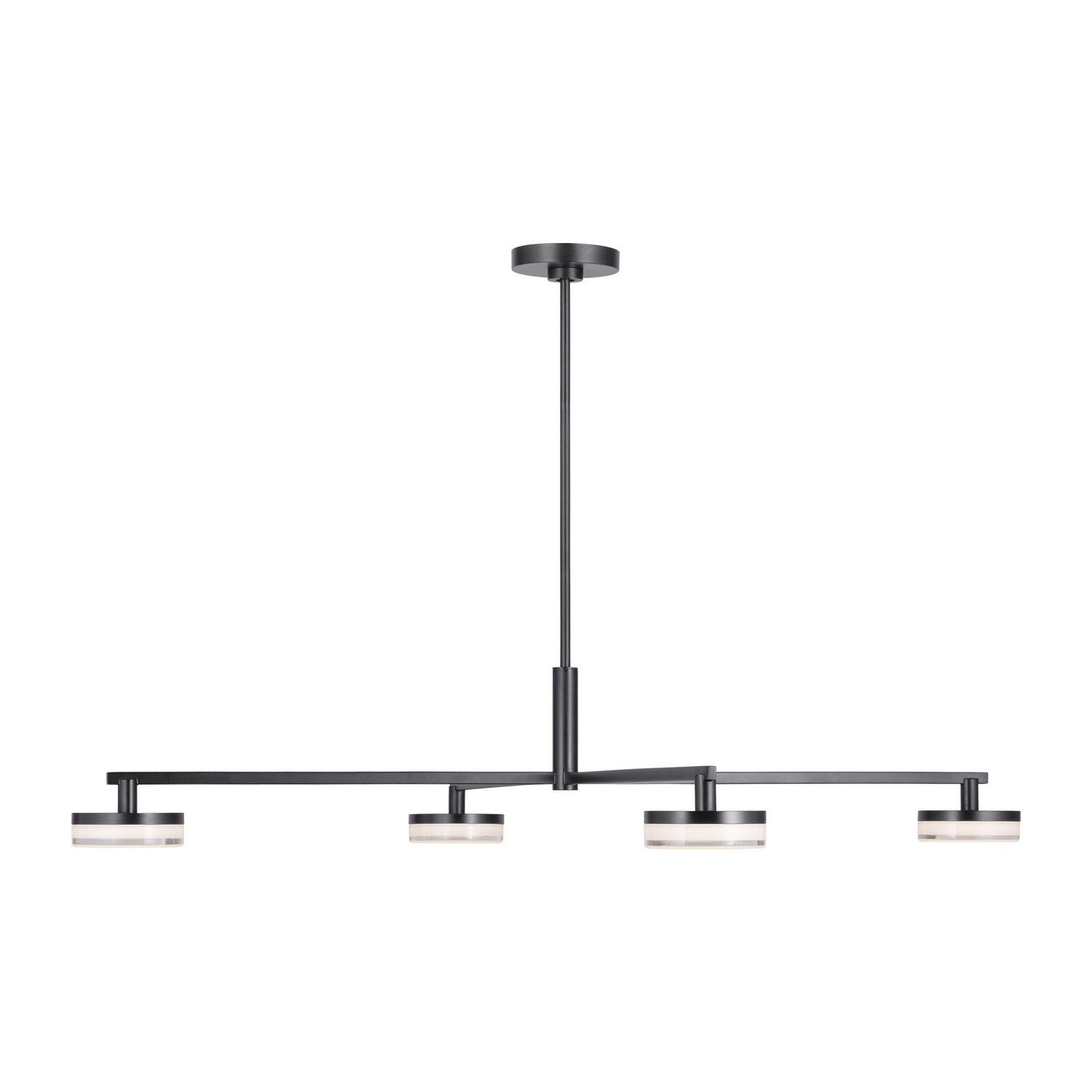 Visual Comfort Studio - SLC1084AI - LED Chandelier - Khan - Aged Iron