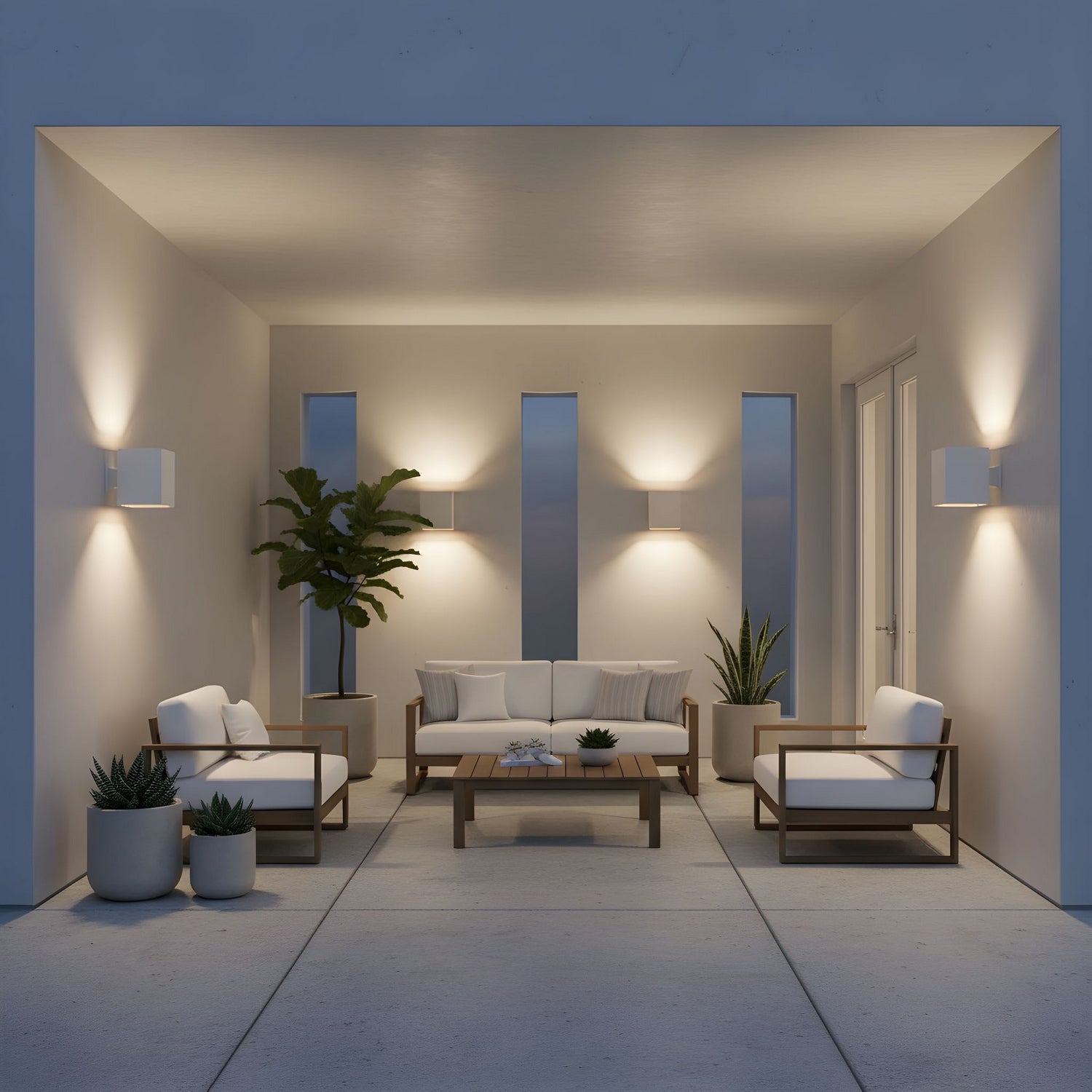 Visual Comfort Studio - SLO1101OTW - One Light Wall Lantern - Pohl - Outdoor Textured White