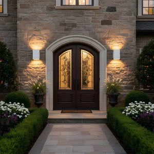Visual Comfort Studio - SLO1121OTW - One Light Wall Lantern - Pohl - Outdoor Textured White