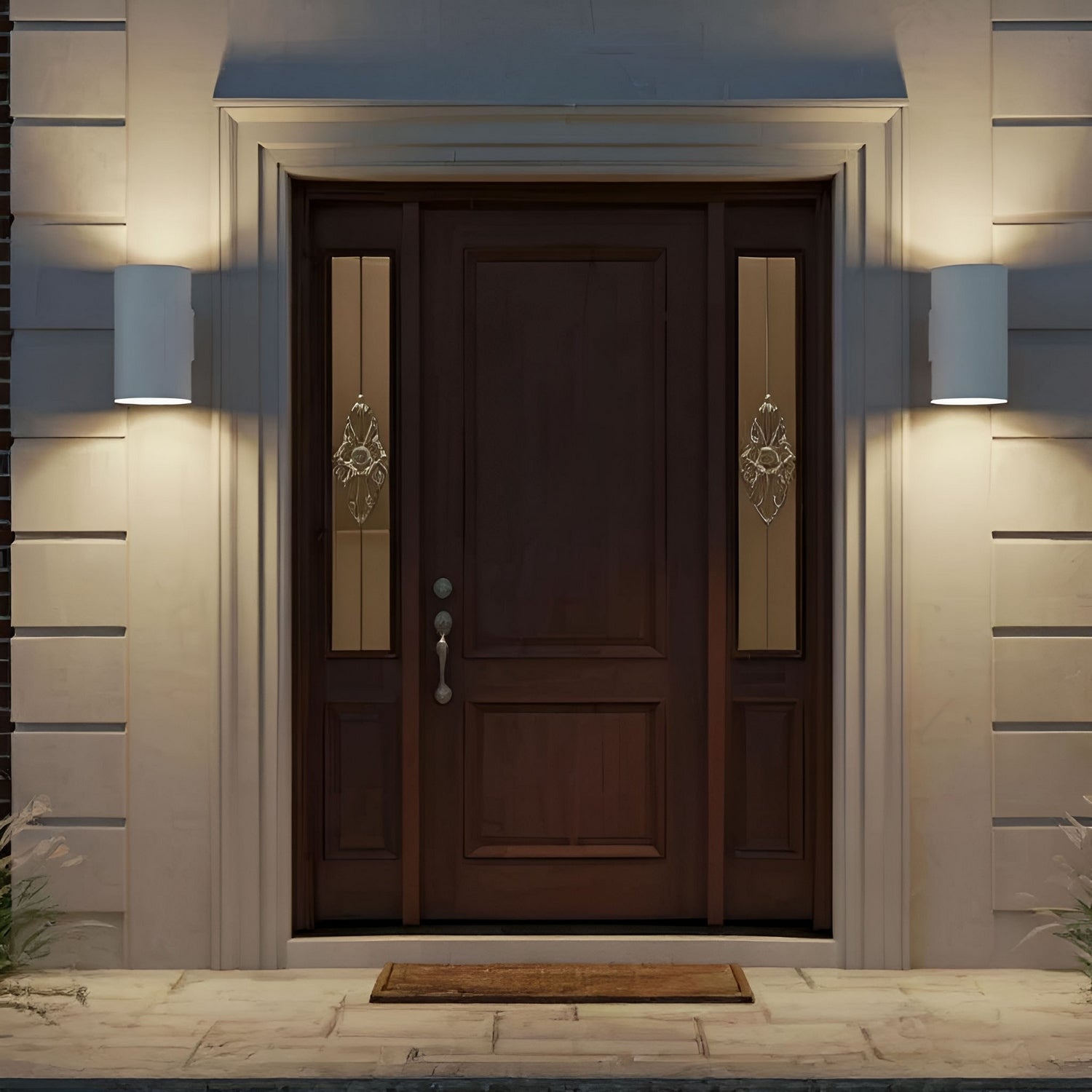 Visual Comfort Studio - SLO1161OTW - One Light Wall Lantern - Outdoor Cylinders - Outdoor Textured White