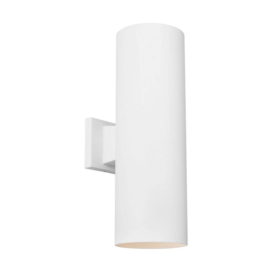 Visual Comfort Studio - SLO1172OTW - Two Light Wall Lantern - Outdoor Cylinders - Outdoor Textured White