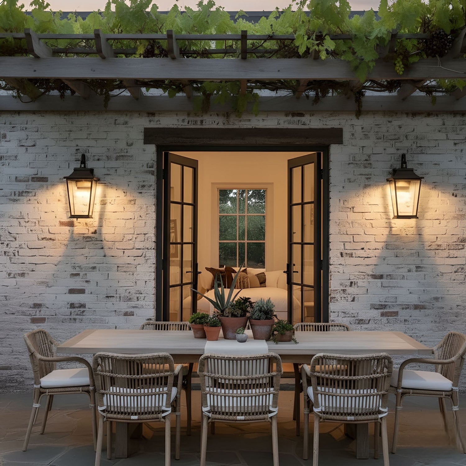 Visual Comfort Studio - SLO1261TXB - LED Wall Lantern - Warren - Textured Black