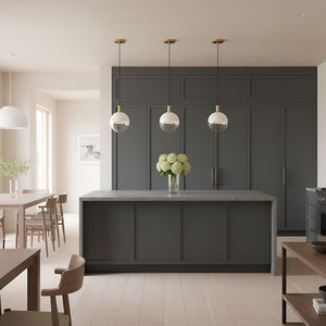 Visual Comfort Studio - SLP1001BBS - One Light Pendant - Torian - Burnished Brass