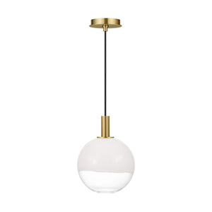Visual Comfort Studio - SLP1001BBS - One Light Pendant - Torian - Burnished Brass
