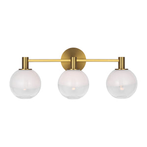 Visual Comfort Studio - SLV1003BBS - Three Light Vanity - Torian - Burnished Brass