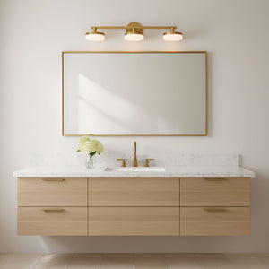 Visual Comfort Studio - SLV1013BBS - LED Vanity - Khan - Burnished Brass