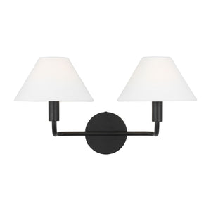 Visual Comfort Studio - SLW1012AI - Two Light Wall Sconce - Colfax - Aged Iron