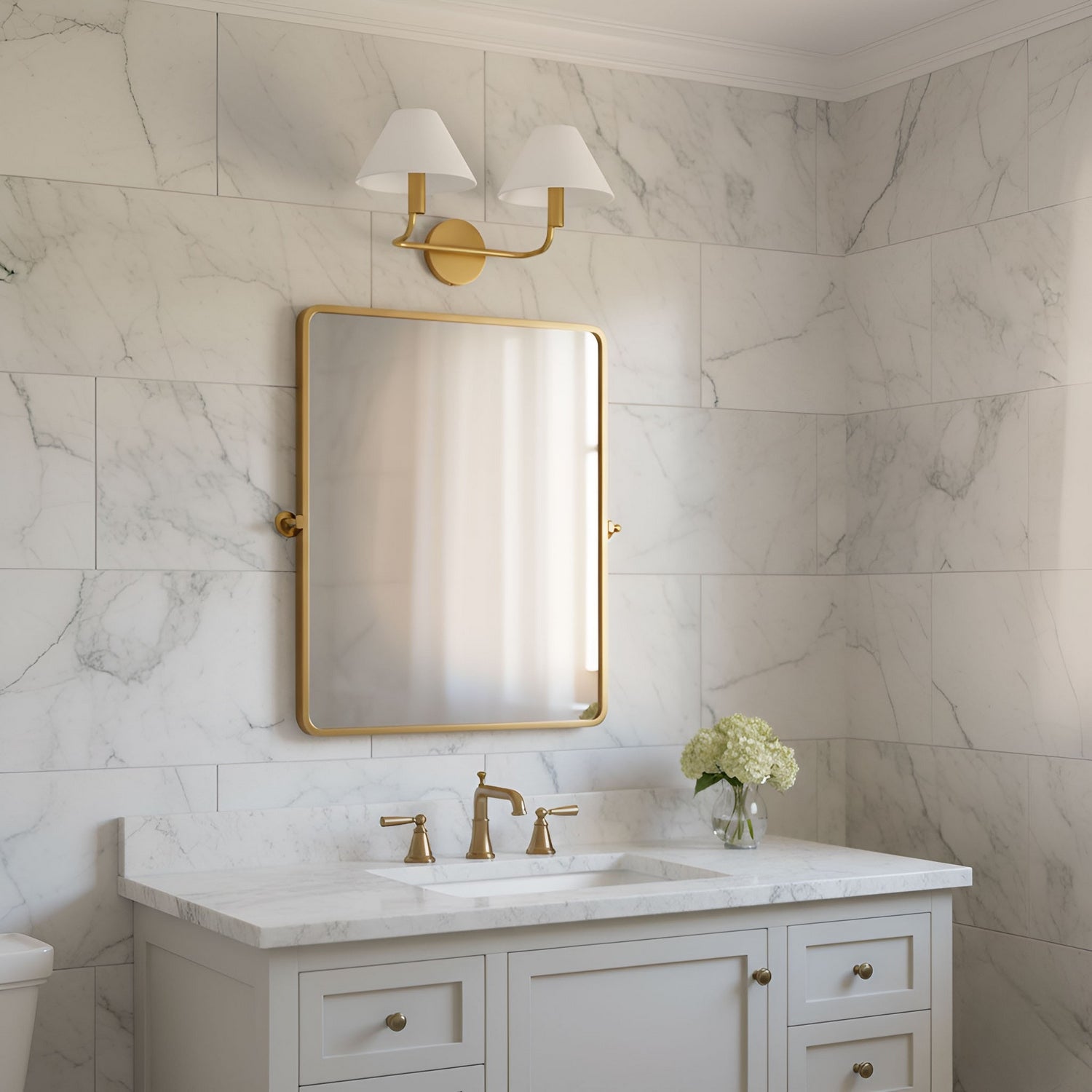 Visual Comfort Studio - SLW1012BBS - Two Light Wall Sconce - Colfax - Burnished Brass