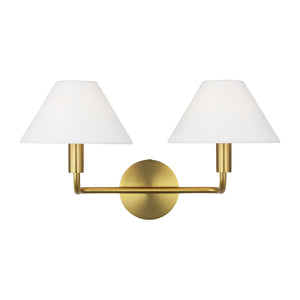 Visual Comfort Studio - SLW1012BBS - Two Light Wall Sconce - Colfax - Burnished Brass