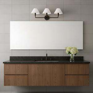 Visual Comfort Studio - SLW1023AI - Three Light Wall Sconce - Colfax - Aged Iron