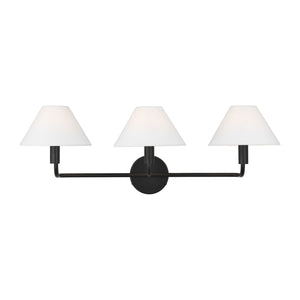 Visual Comfort Studio - SLW1023AI - Three Light Wall Sconce - Colfax - Aged Iron