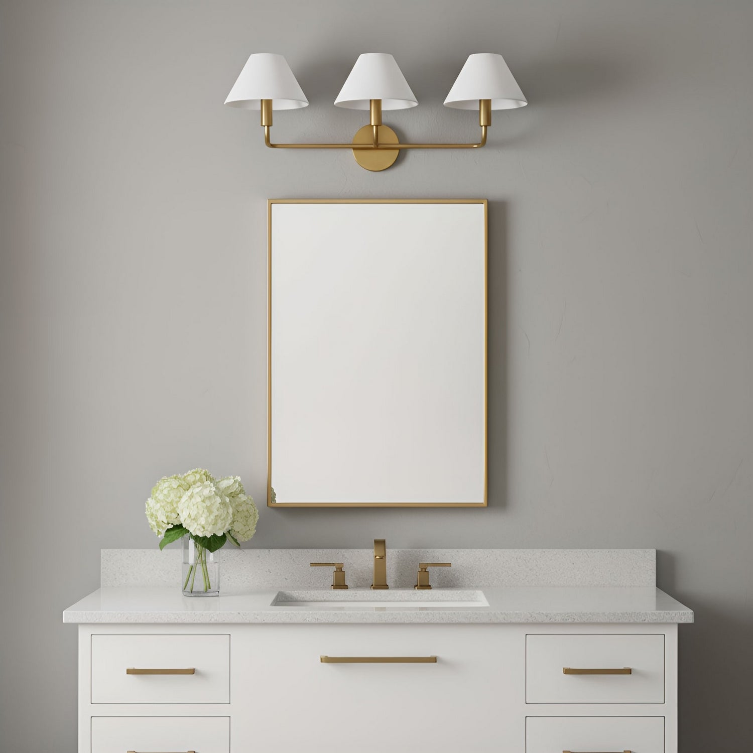 Visual Comfort Studio - SLW1023BBS - Three Light Wall Sconce - Colfax - Burnished Brass