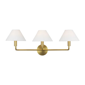 Visual Comfort Studio - SLW1023BBS - Three Light Wall Sconce - Colfax - Burnished Brass