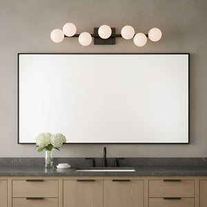 Visual Comfort Studio - SLW1067AI - Seven Light Vanity - Altair - Aged Iron