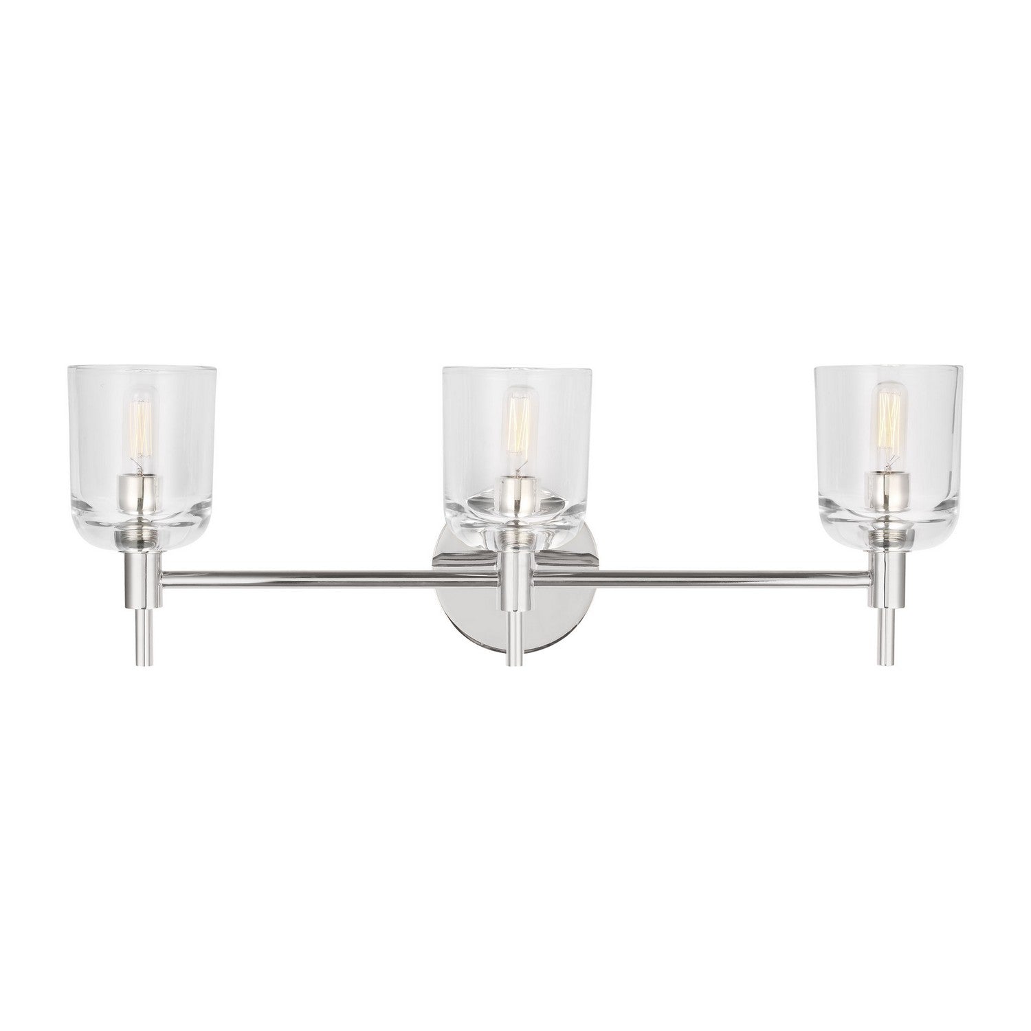 Visual Comfort Studio - TFV1003PN - Three Light Vanity - Hartley - Polished Nickel