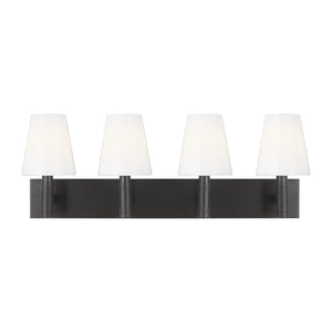 Visual Comfort Studio - TV1044AI - Four Light Vanity - Beckham Classic - Aged Iron