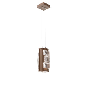 Hammerton Studio - LAB0100-12-BB-TE-CA1-L3-000 - LED Pendant - Tessera - Burnished Bronze