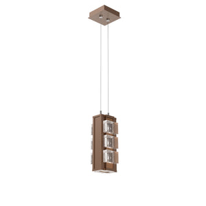 Hammerton Studio - LAB0100-12-BB-TP-CA1-L1-000 - LED Pendant - Tessera - Burnished Bronze