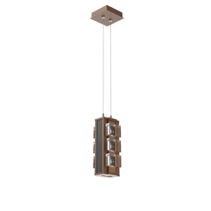 Hammerton Studio - LAB0100-12-BB-TP-CA1-L3-W02 - LED Pendant - Tessera - Burnished Bronze