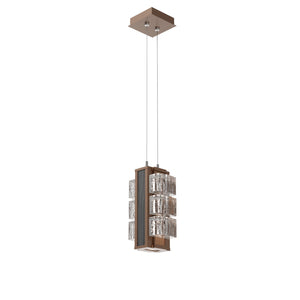 Hammerton Studio - LAB0100-12-BB-TW-CA1-L1-W02 - LED Pendant - Tessera - Burnished Bronze