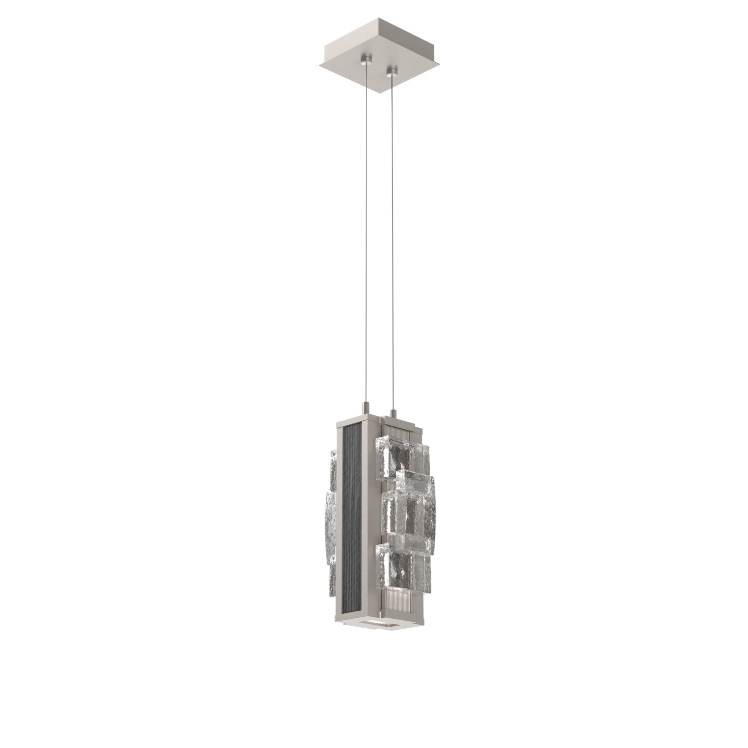 Hammerton Studio - LAB0100-12-BS-TE-CA1-L1-W02 - LED Pendant - Tessera - Beige Silver