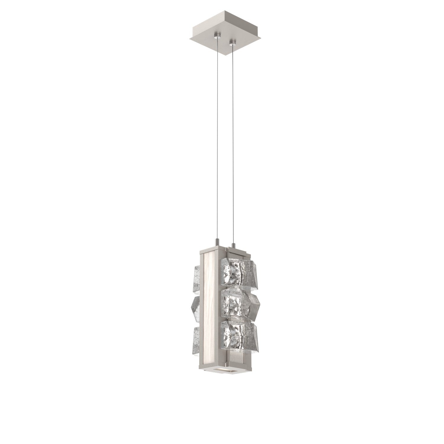 Hammerton Studio - LAB0100-12-BS-TF-CA1-L1-W01 - LED Pendant - Tessera - Beige Silver