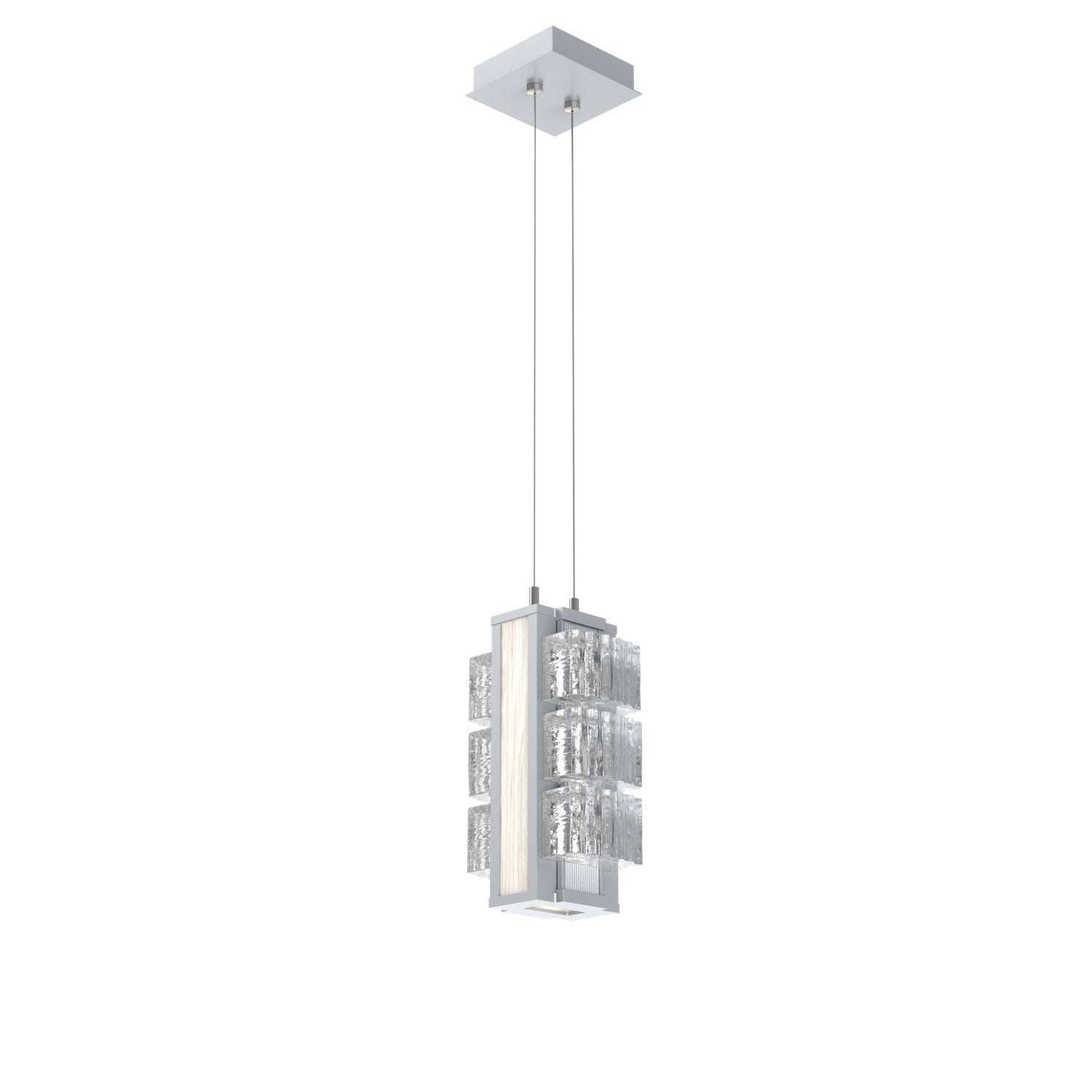 Hammerton Studio - LAB0100-12-CS-TW-CA1-L3-W01 - LED Pendant - Tessera - Classic Silver