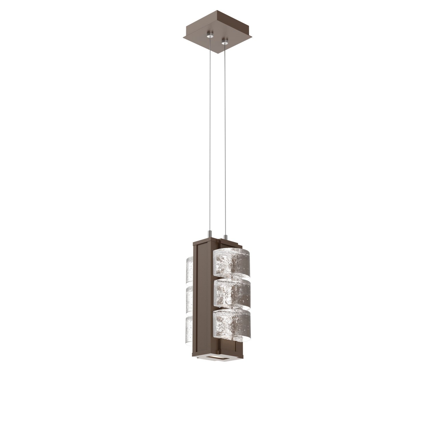 Hammerton Studio - LAB0100-12-FB-TO-CA1-L1-000 - LED Pendant - Tessera - Flat Bronze