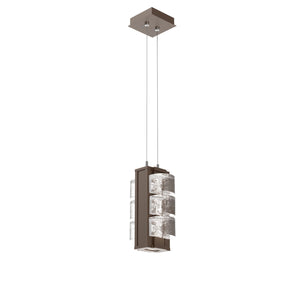 Hammerton Studio - LAB0100-12-FB-TO-CA1-L3-000 - LED Pendant - Tessera - Flat Bronze