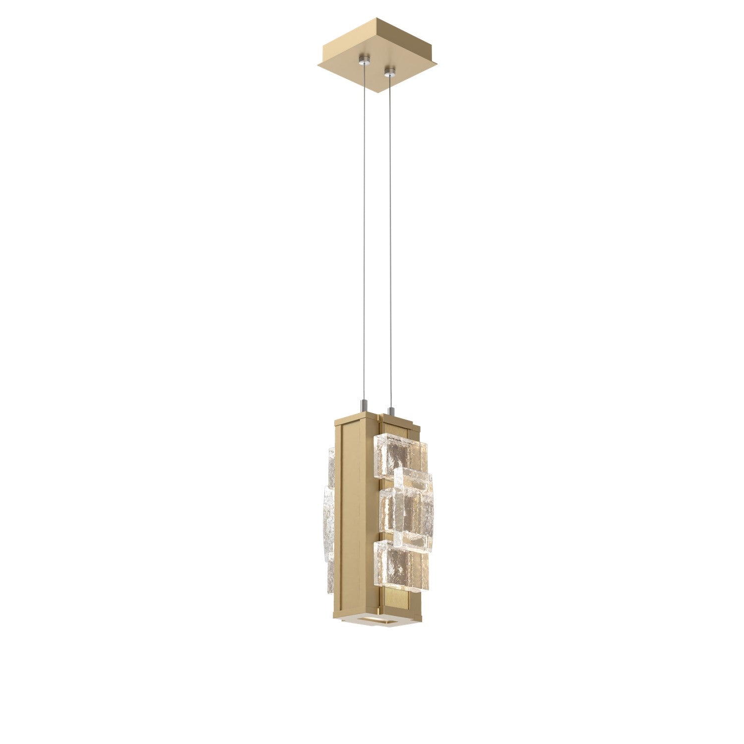 Hammerton Studio - LAB0100-12-GB-TE-CA1-L1-000 - LED Pendant - Tessera - Gilded Brass
