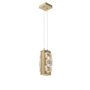 Hammerton Studio - LAB0100-12-GB-TE-CA1-L3-000 - LED Pendant - Tessera - Gilded Brass