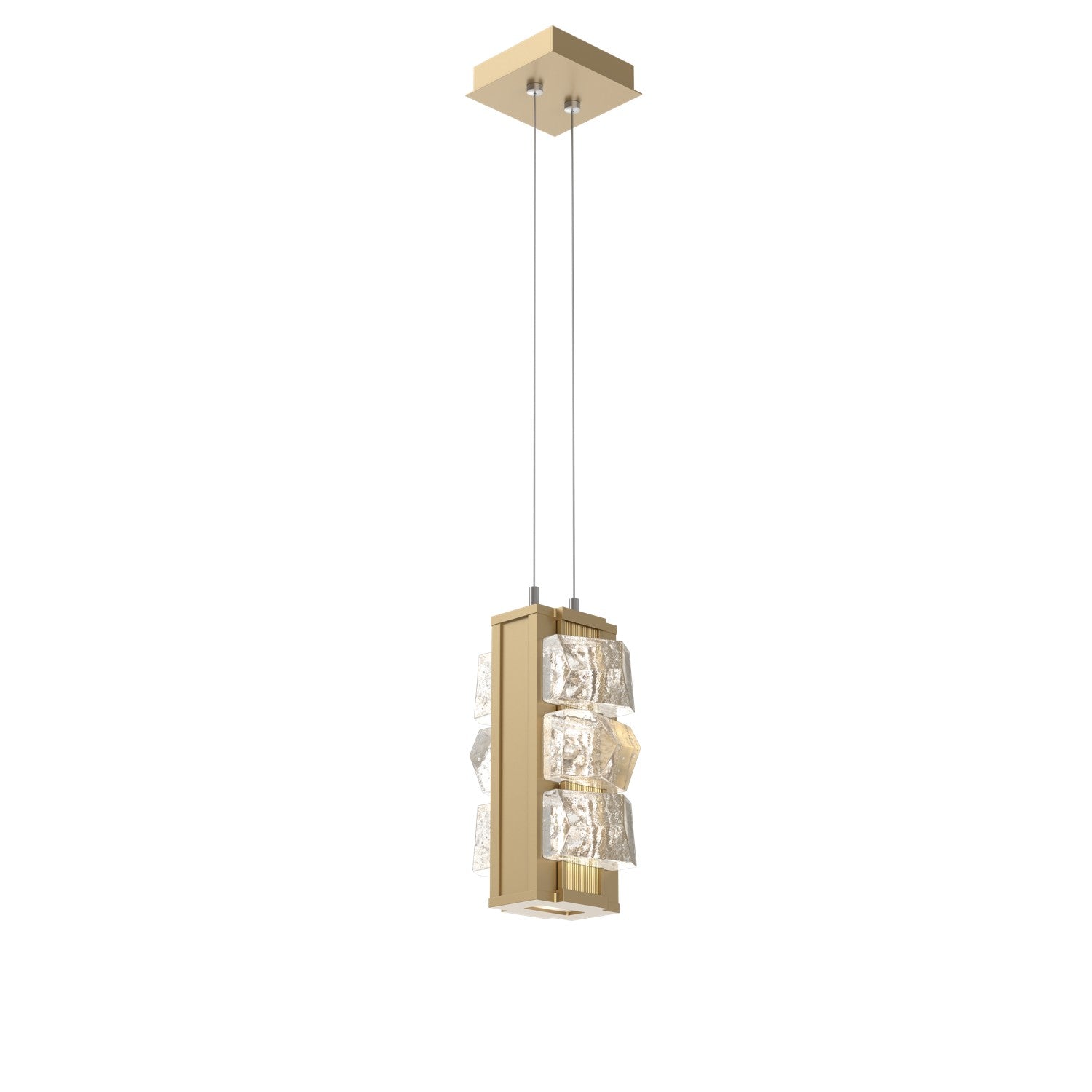 Hammerton Studio - LAB0100-12-GB-TF-CA1-L3-000 - LED Pendant - Tessera - Gilded Brass
