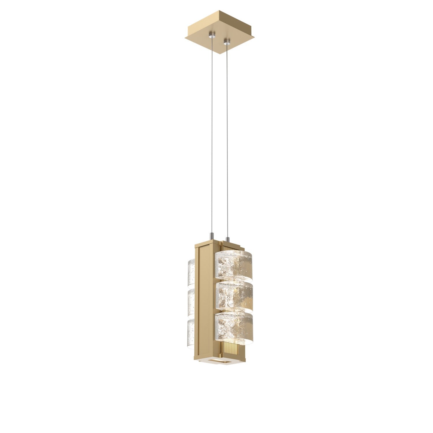 Hammerton Studio - LAB0100-12-GB-TO-CA1-L3-000 - LED Pendant - Tessera - Gilded Brass