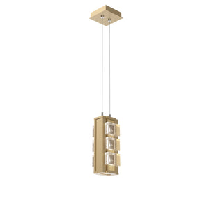 Hammerton Studio - LAB0100-12-GB-TP-CA1-L3-000 - LED Pendant - Tessera - Gilded Brass