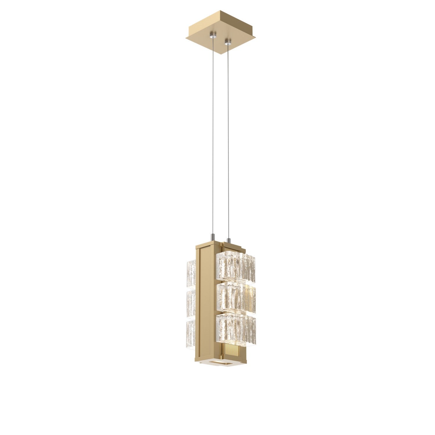 Hammerton Studio - LAB0100-12-GB-TW-CA1-L3-000 - LED Pendant - Tessera - Gilded Brass