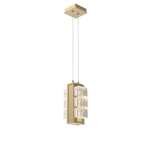 Hammerton Studio - LAB0100-12-GB-TW-CA1-L3-000 - LED Pendant - Tessera - Gilded Brass