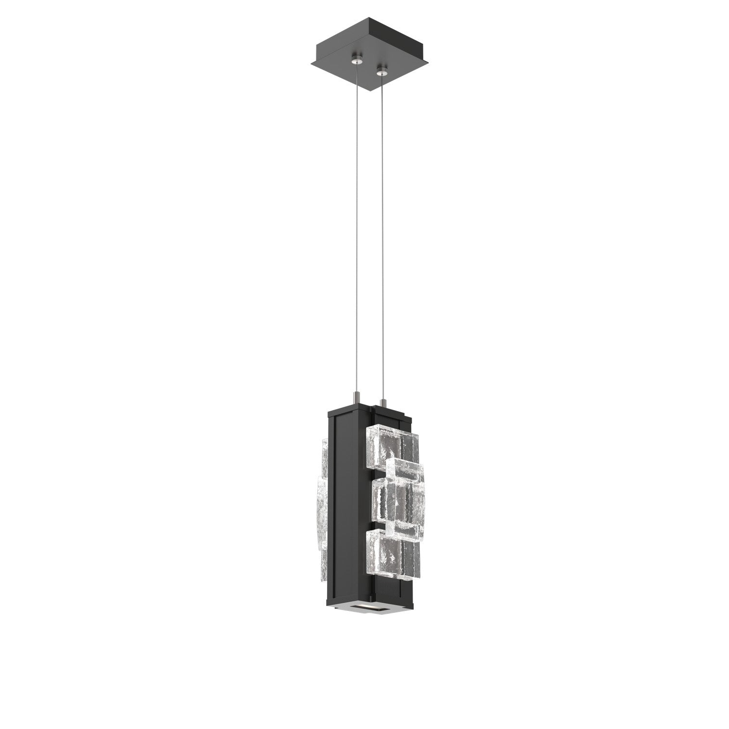 Hammerton Studio - LAB0100-12-MB-TE-CA1-L1-000 - LED Pendant - Tessera - Matte Black