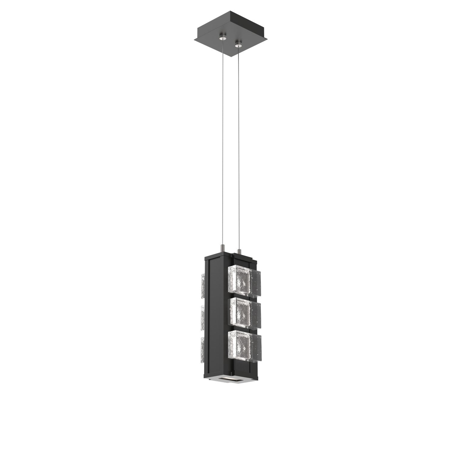Hammerton Studio - LAB0100-12-MB-TP-CA1-L1-000 - LED Pendant - Tessera - Matte Black