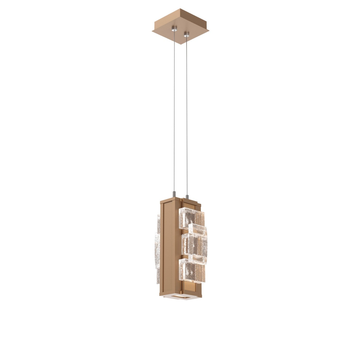 Hammerton Studio - LAB0100-12-NB-TE-CA1-L1-000 - LED Pendant - Tessera - Novel Brass