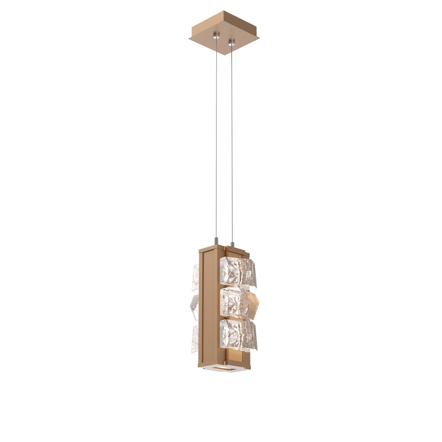 Hammerton Studio - LAB0100-12-NB-TF-CA1-L3-000 - LED Pendant - Tessera - Novel Brass