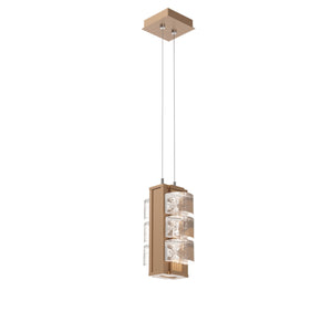 Hammerton Studio - LAB0100-12-NB-TO-CA1-L3-000 - LED Pendant - Tessera - Novel Brass