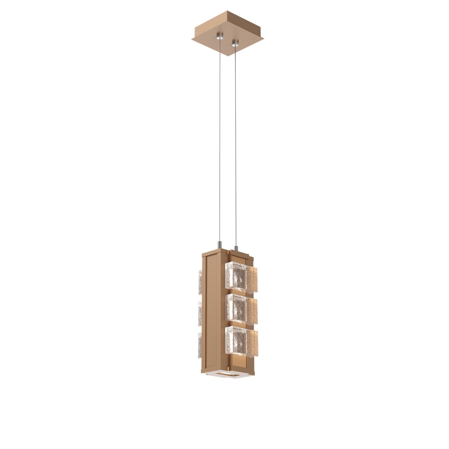 Hammerton Studio - LAB0100-12-NB-TP-CA1-L3-000 - LED Pendant - Tessera - Novel Brass