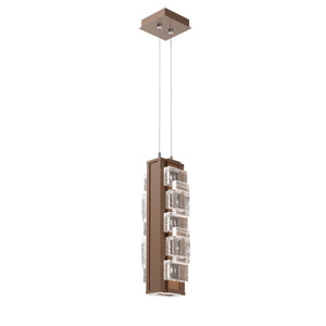 Hammerton Studio - LAB0100-18-BB-TE-CA1-L3-000 - LED Pendant - Tessera - Burnished Bronze