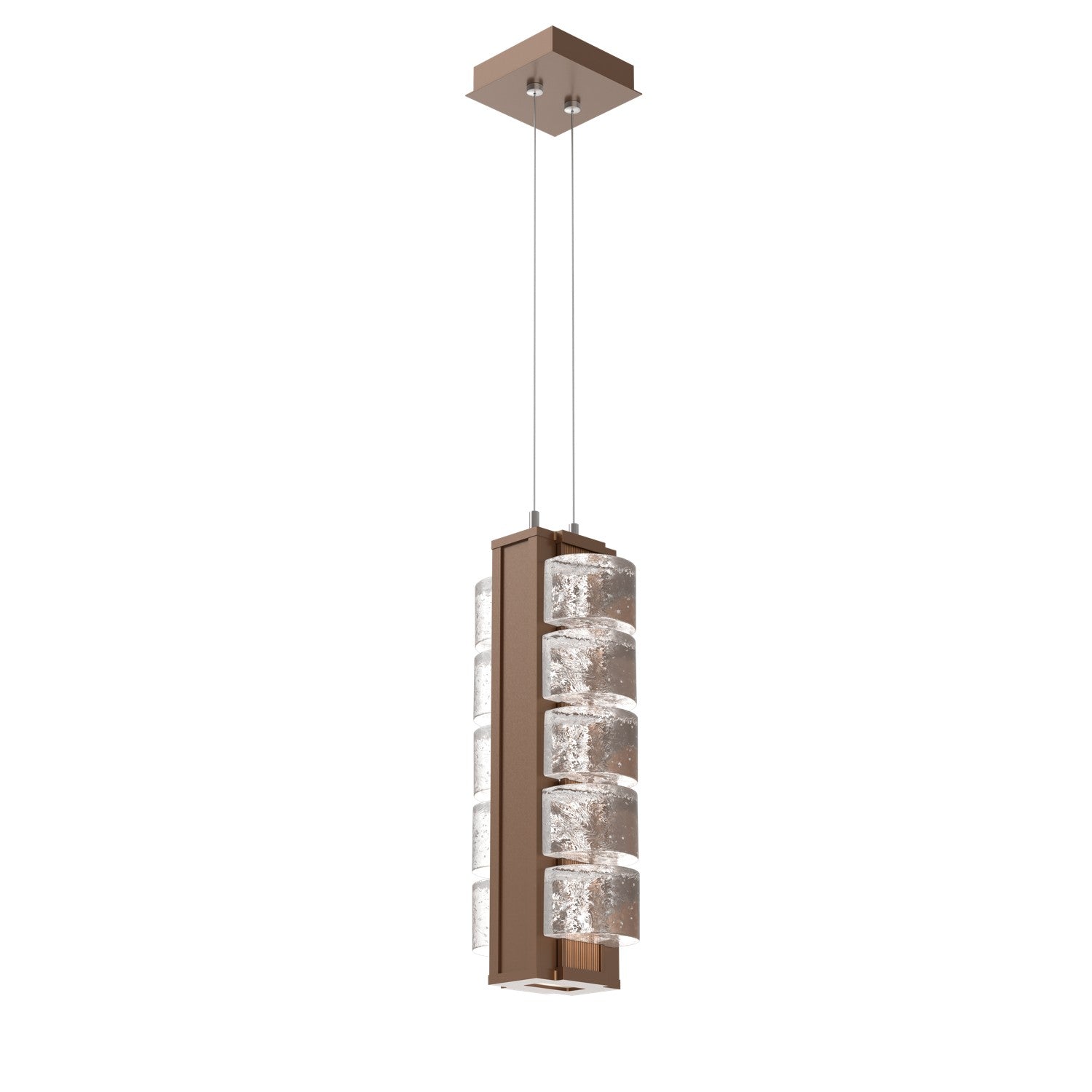 Hammerton Studio - LAB0100-18-BB-TO-CA1-L1-000 - LED Pendant - Tessera - Burnished Bronze