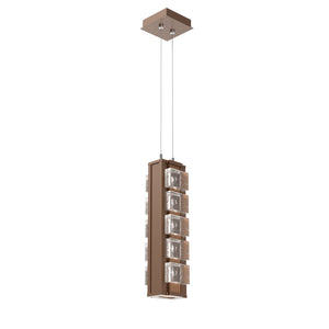 Hammerton Studio - LAB0100-18-BB-TP-CA1-L3-000 - LED Pendant - Tessera - Burnished Bronze